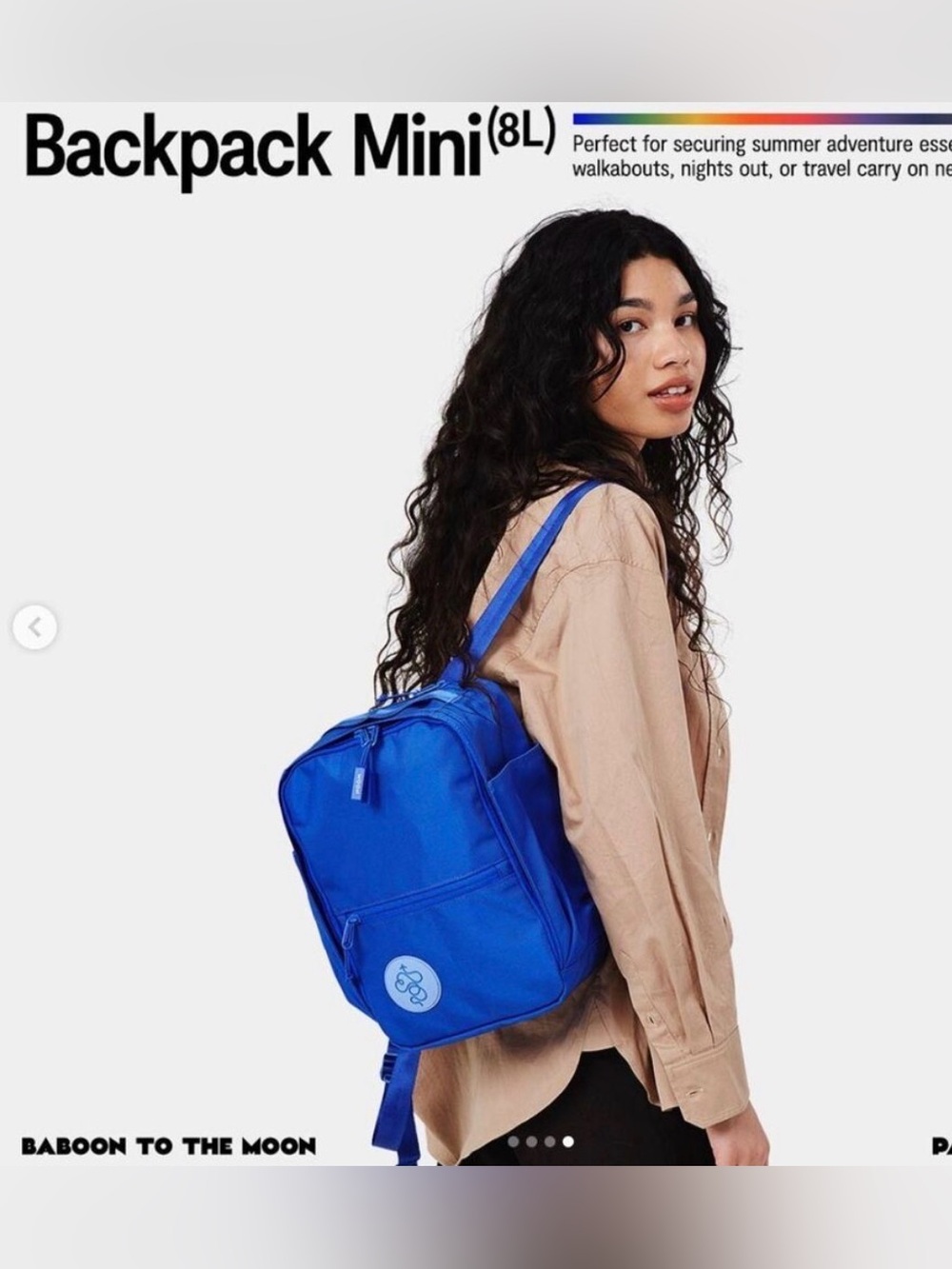 Baboon To The Moon - Backpack Mini (COPY) - Picture 2 of 7